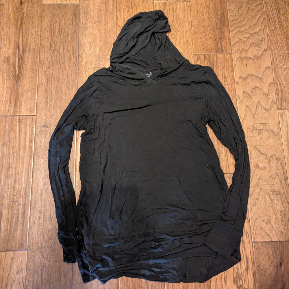 Black Long Sleeve Hoodie